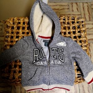 Veste Roots grandeur :6/12 mois